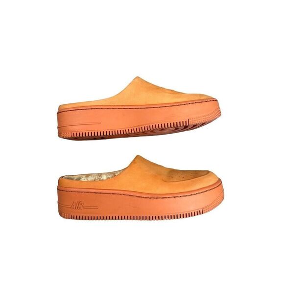 Nike Air Force 1 Lover XX Slip on Shoes Cinder Orange Womens Size 8.5 Mules - Picture 5 of 14